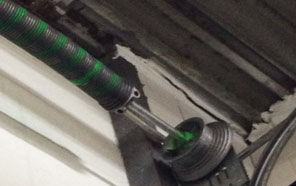 Broken Torsion spring garage door Rhode Island